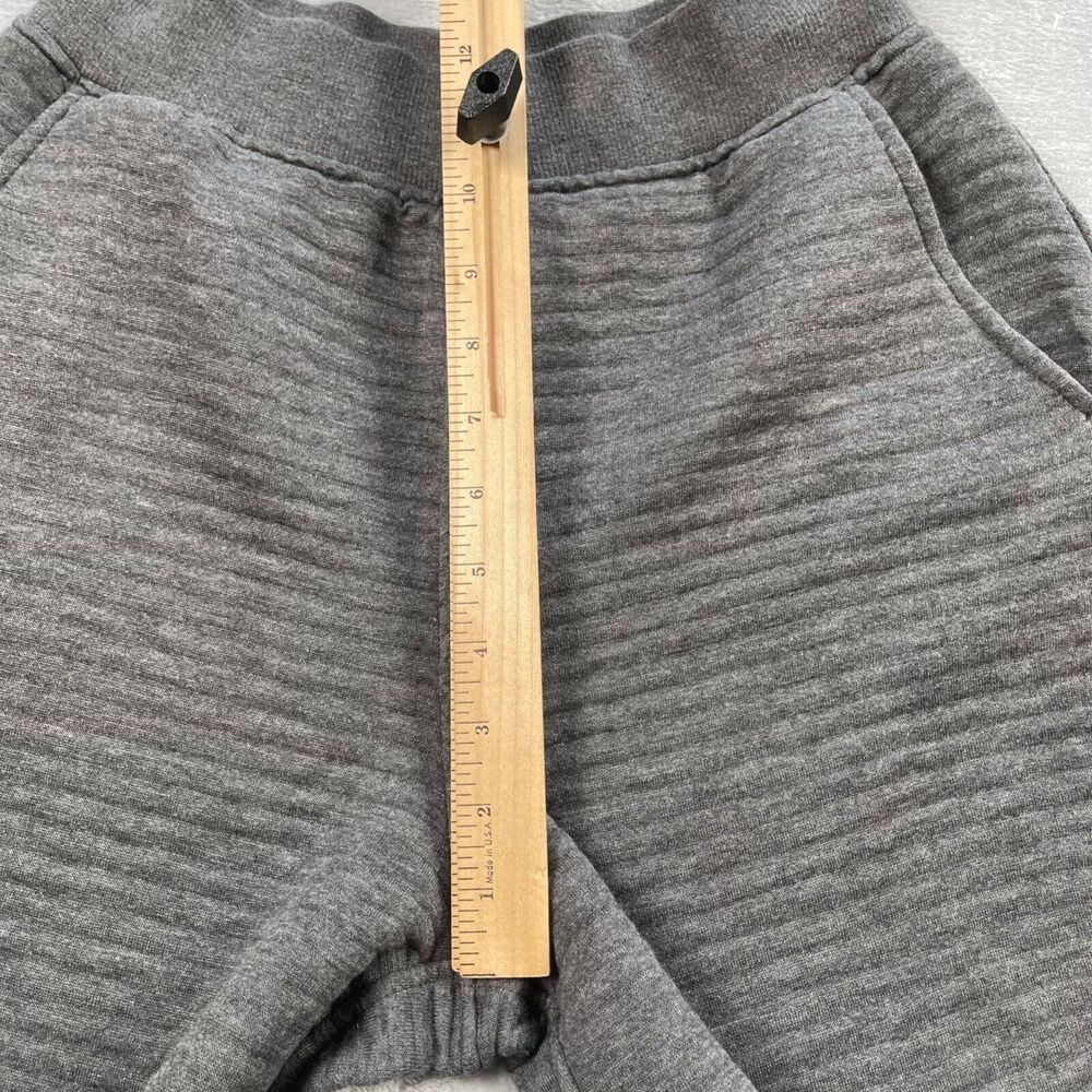 Athleta Sweatpants Womens XS Gray Ribbed Textured Tencel‎ Blend Ankle Cropped - Picture 6 of 15